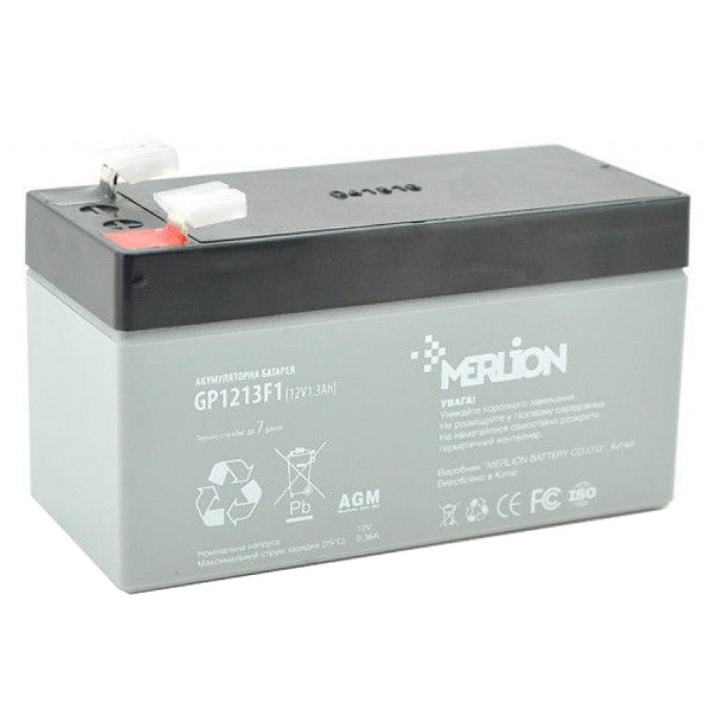 Батарея до ДБЖ Merlion 12V-1.3Ah (GP1213F1)