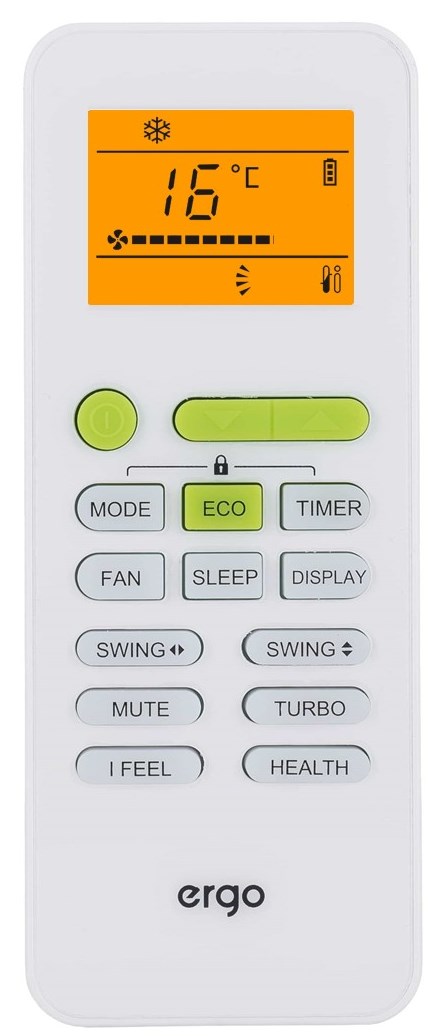 Кондиціонер ERGO AC 0903 SWН