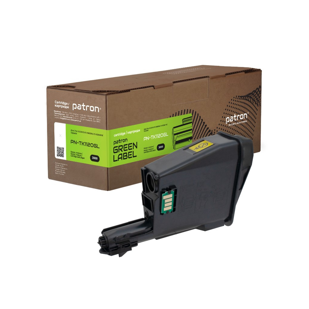 Тонер-картридж Patron Kyocera Mita TK-1120 Green Label (PN-TK1120GL)