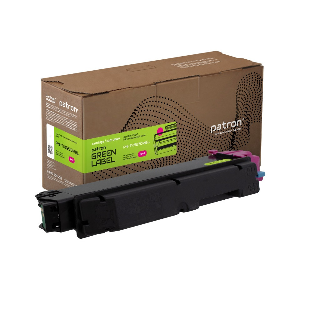 Тонер-картридж Patron Kyocera Mita TK-5270M magenta Green Label (PN-TK5270MGL)