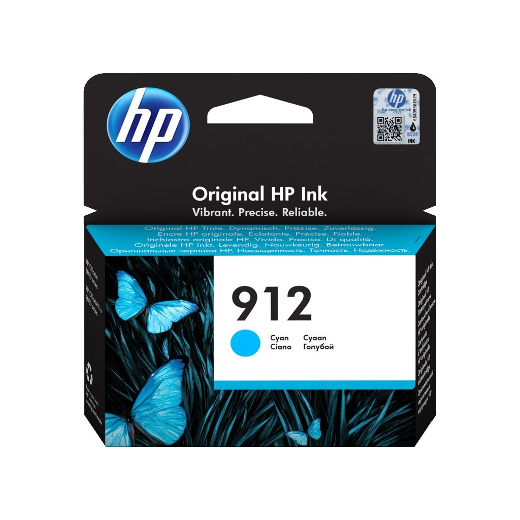 Картридж HP DJ No.912 Cyan (3YL77AE)