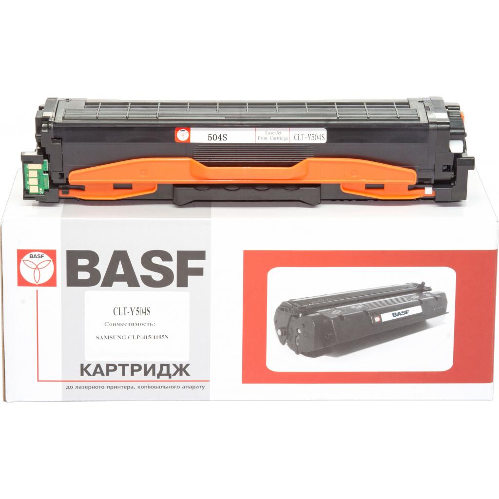 Картридж BASF Samsung CLP-415, CLX-4195 аналог CLT-Y504S (KT-Y504S)