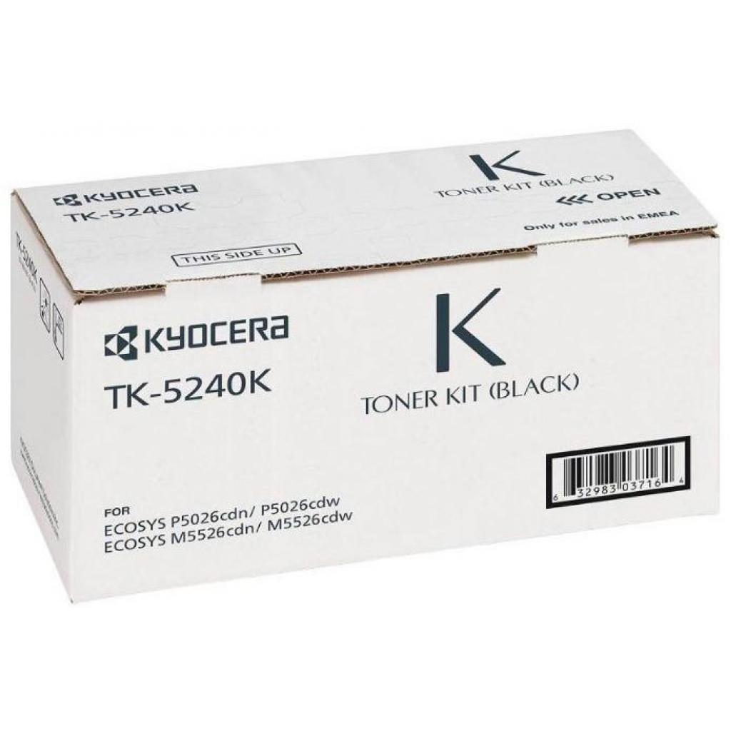 Тонер-картридж Kyocera TK-5240K Black 4K (1T02R70NL0)