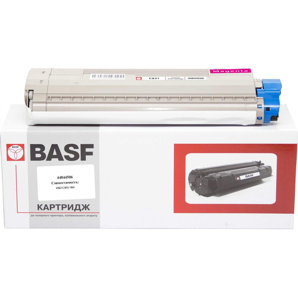 Тонер-картридж BASF OKI C831/841 Magenta, 44844506 (KT-44844506)