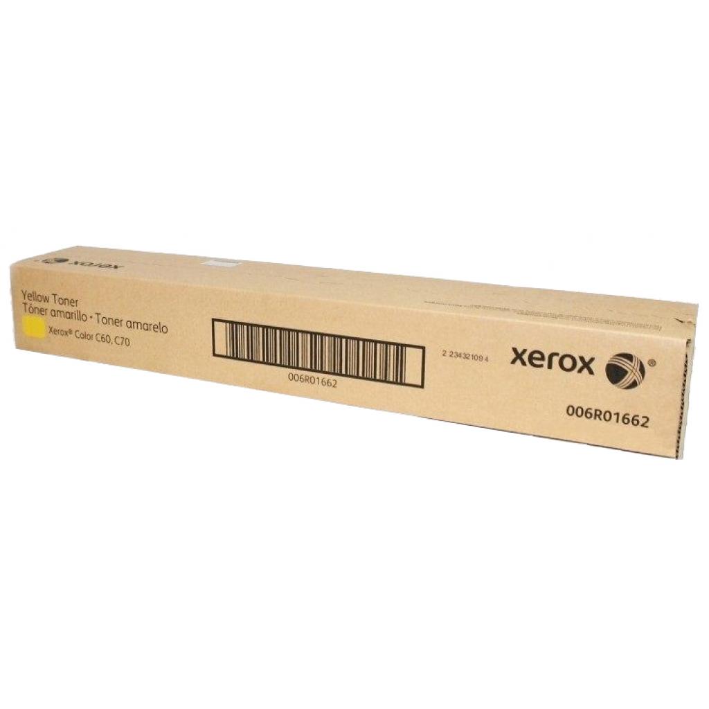 Тонер-картридж Xerox C60/C70 Yellow (006R01662)