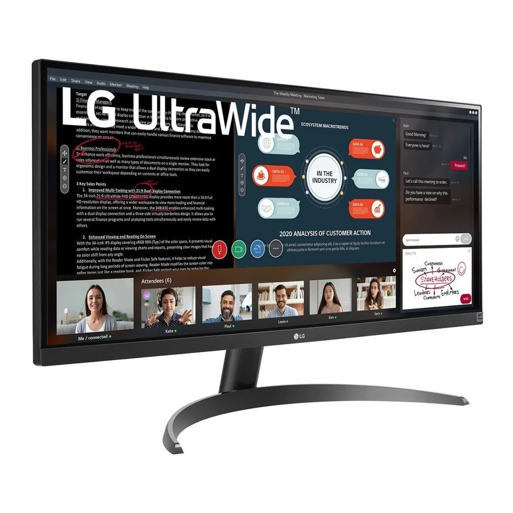 Монітор LG 29WP500-B