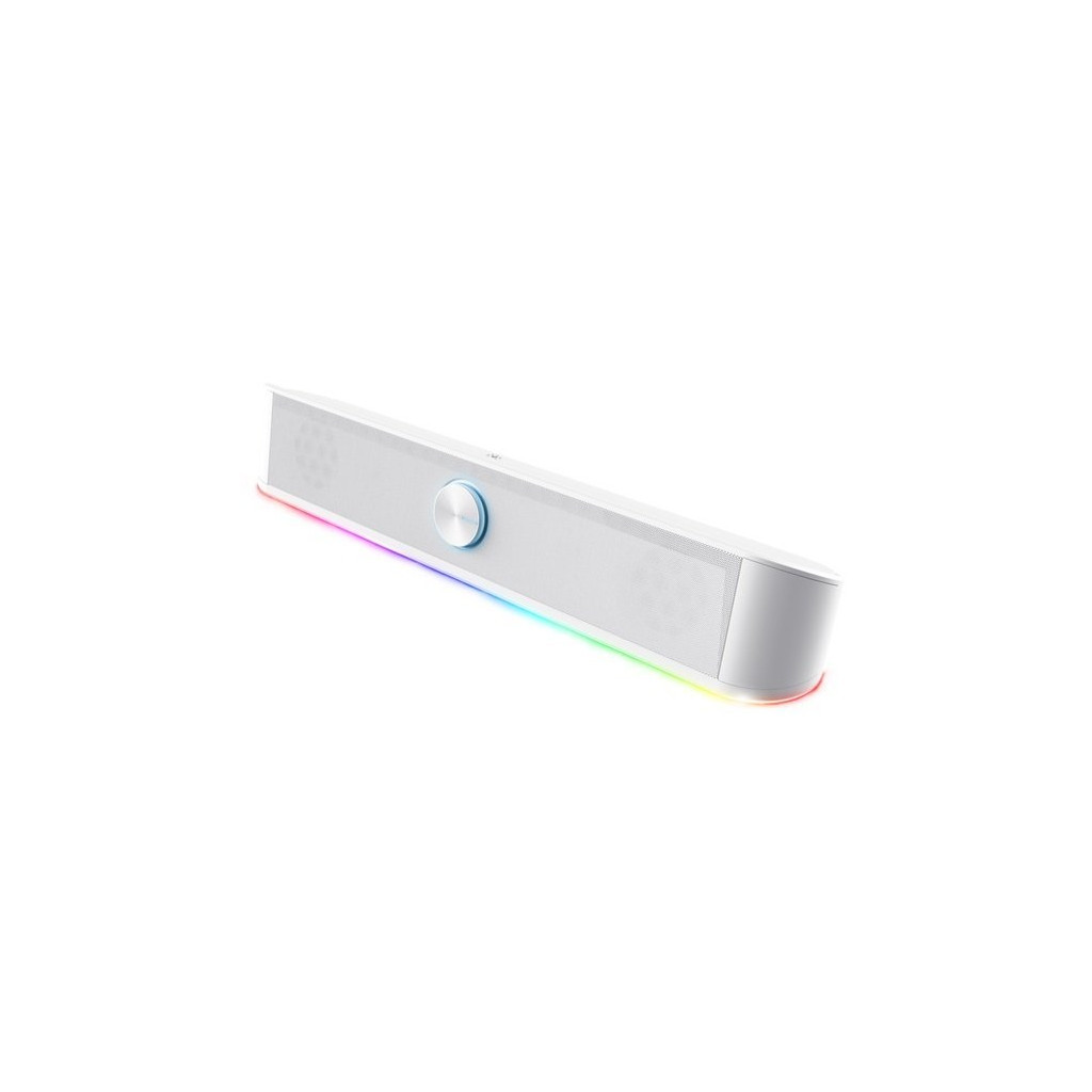 Акустична система Trust GXT 619W Thorne RGB Illuminated Soundbar White (25110)