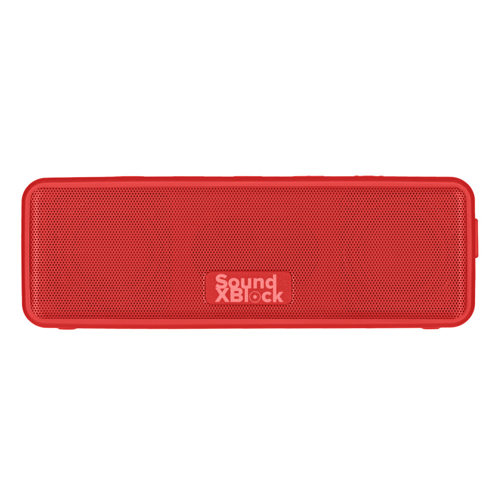 Акустична система 2E SoundXBlock TWS MP3 Wireless Waterproof Red (2E-BSSXBWRD)