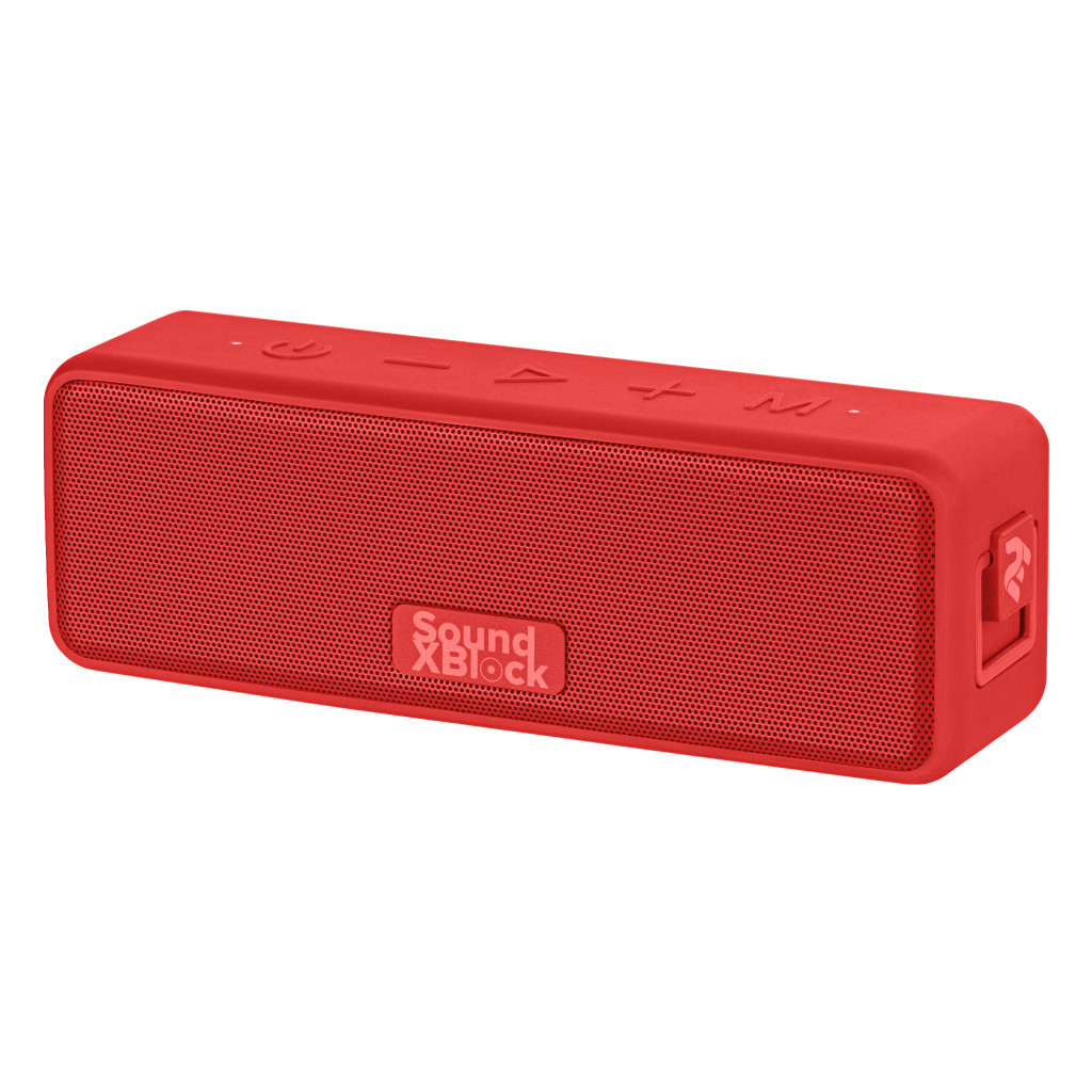 Акустична система 2E SoundXBlock TWS MP3 Wireless Waterproof Red (2E-BSSXBWRD)