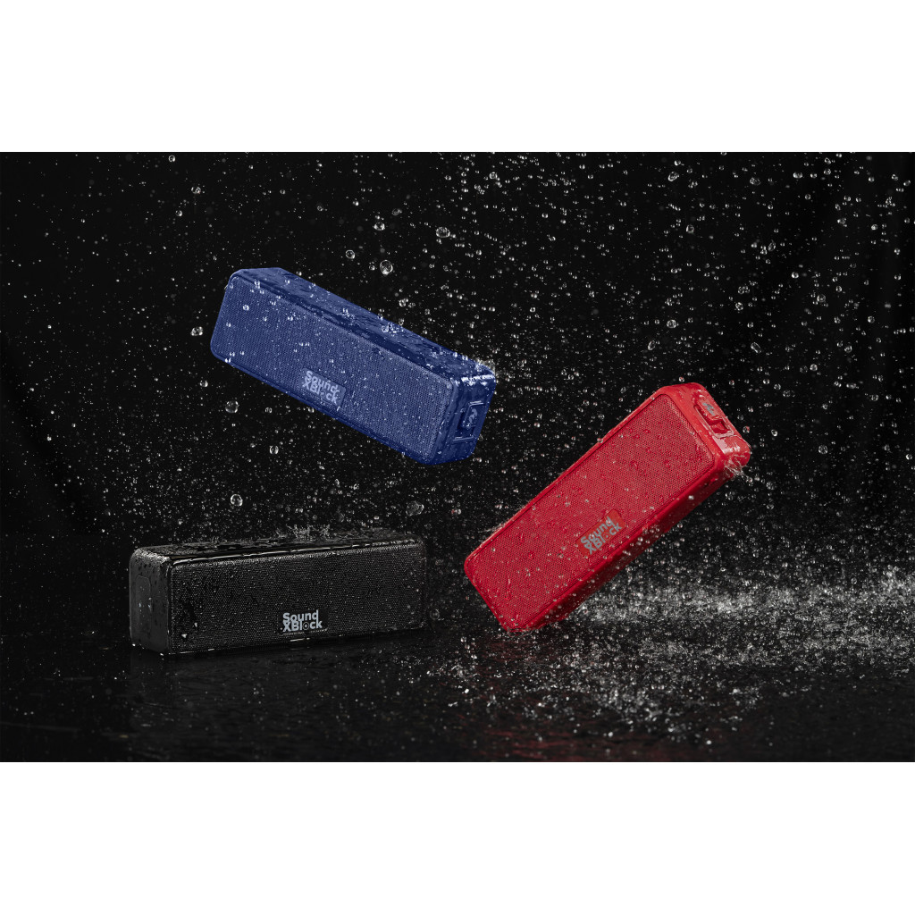 Акустична система 2E SoundXBlock TWS MP3 Wireless Waterproof Red (2E-BSSXBWRD)