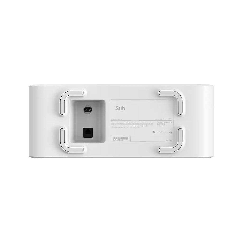 Домашній сабвуфер Sonos Sub Gen3 White (SUBG3EU1)