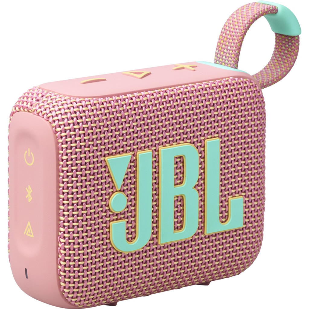 Акустична система JBL Go 4 Pink (JBLGO4PINK)