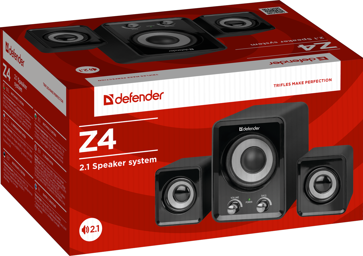 Акустика Defender #1 2.1 Z4 USB Black (65508)