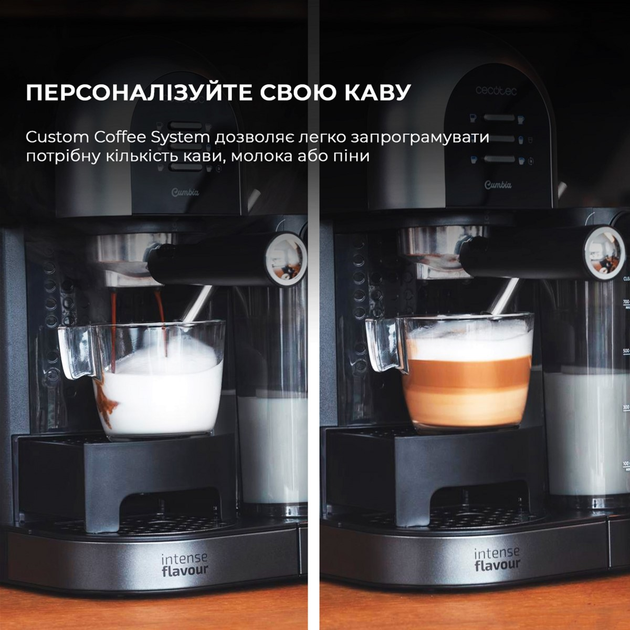 Кавоварка ріжкова Cecotec Cumbia Instant-ccino 20 Chic Serie Nera CCTC-01590