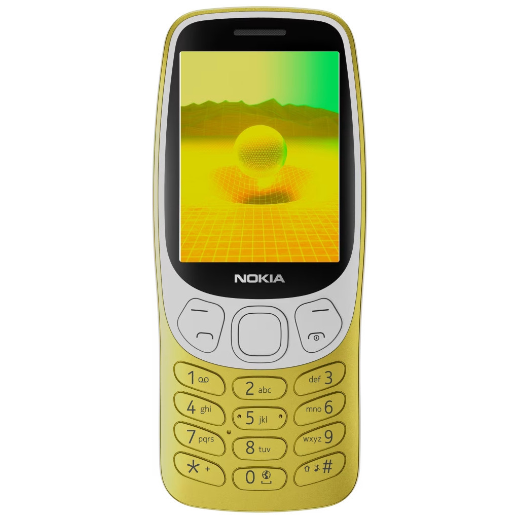 Мобільний телефон Nokia 3210 DS 2024 Y2K Gold