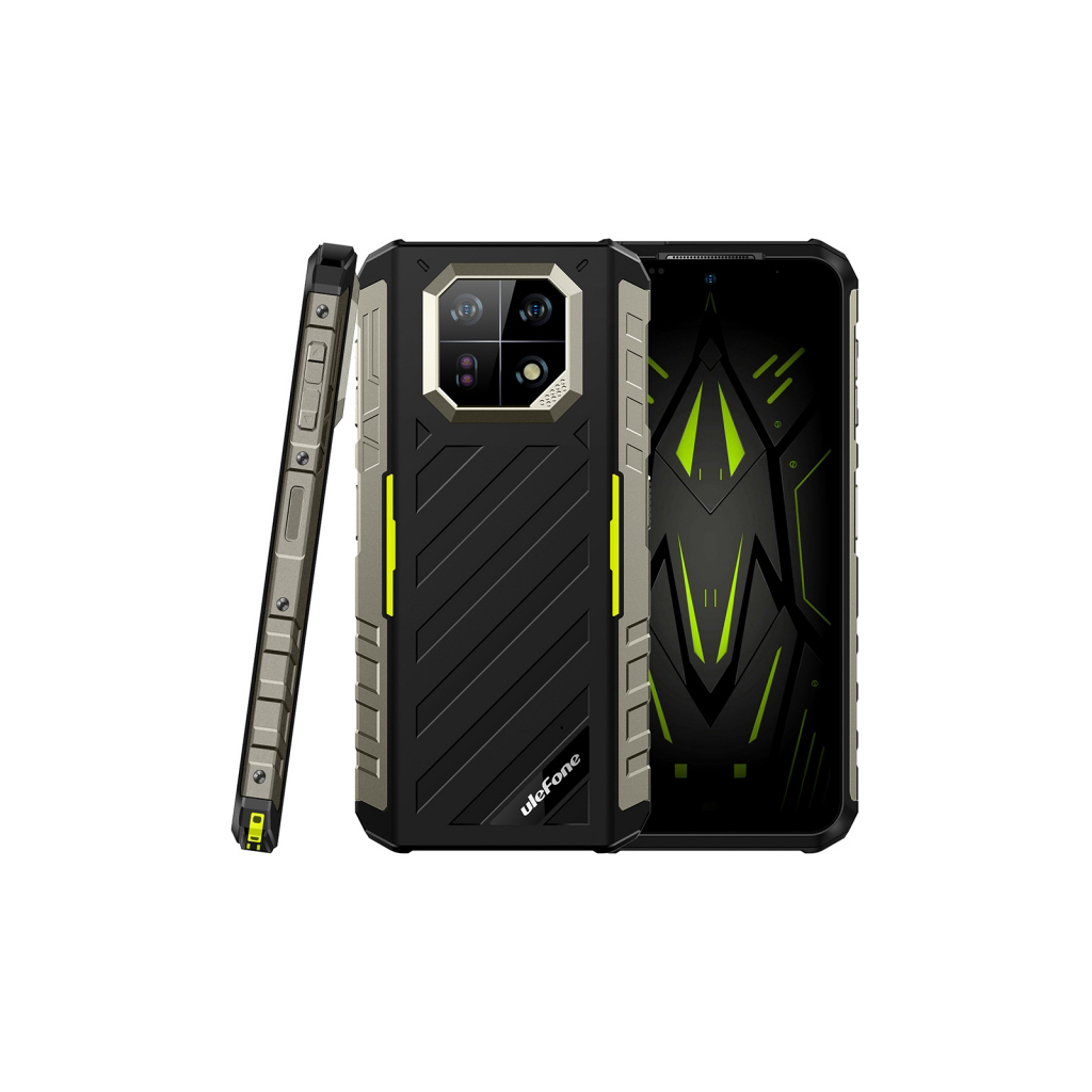 Мобільний телефон Ulefone Armor 22 8/128Gb Black Green (6937748735540)