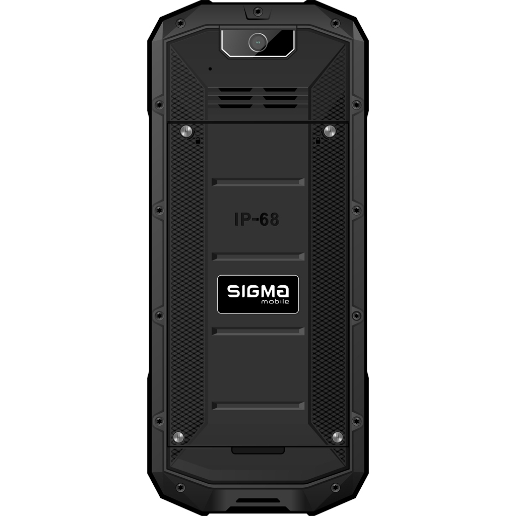 Мобільний телефон Sigma X-treme PA68 Black (4827798466513)