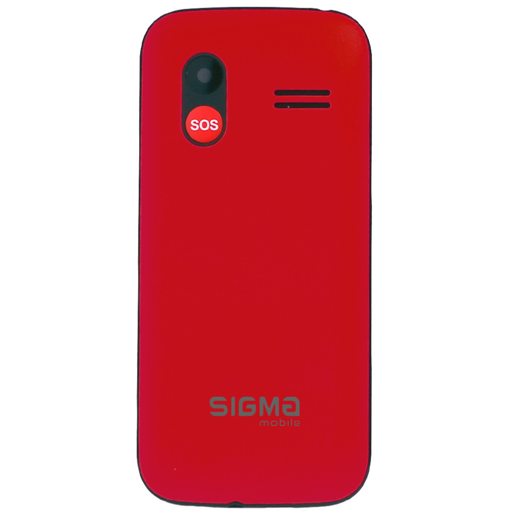 Мобільний телефон Sigma Comfort 50 HIT2020 Red (4827798120958)