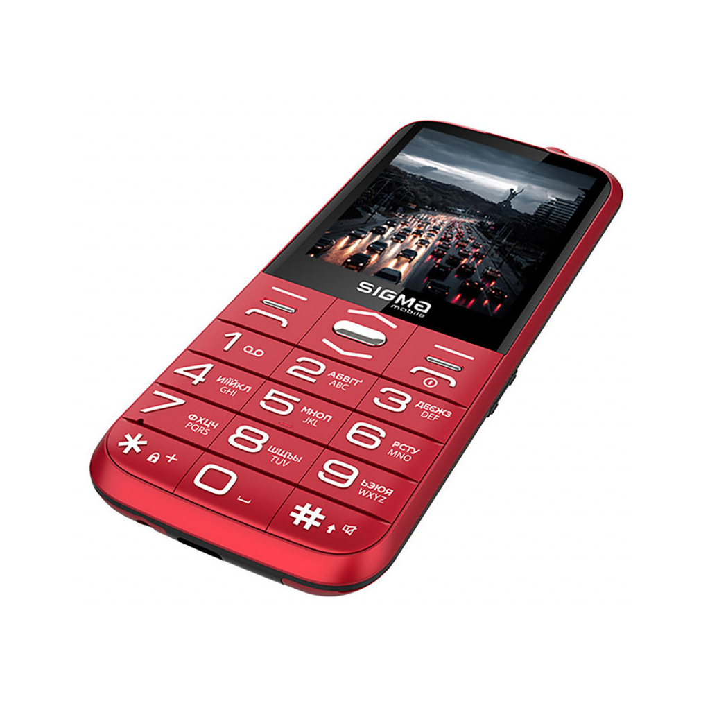 Мобільний телефон Sigma Comfort 50 Grace Type-C Red (4827798121825)