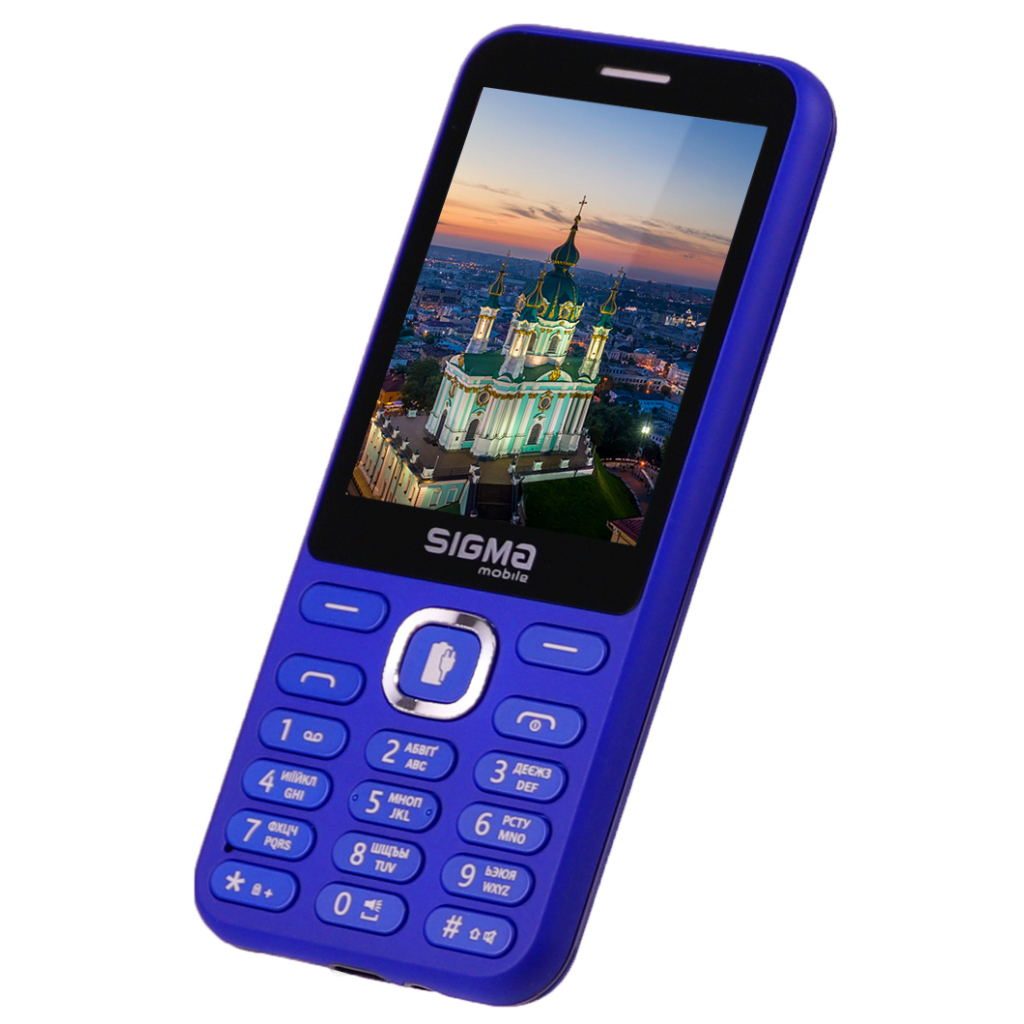 Мобільний телефон Sigma X-style 31 Power Type-C Blue (4827798855027)