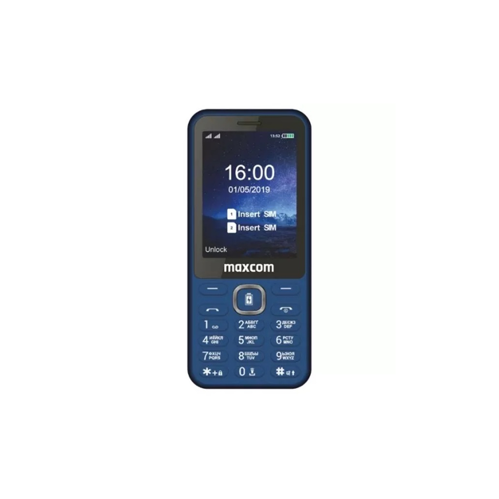 Мобільний телефон Maxcom MM814 Type-C Blue (5908235977737)