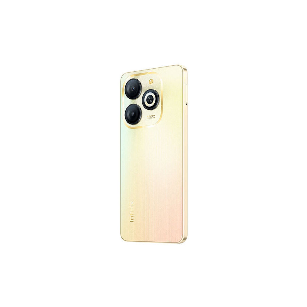 Мобільний телефон Infinix Smart 8 4/64Gb Shinny Gold (4894947010446)