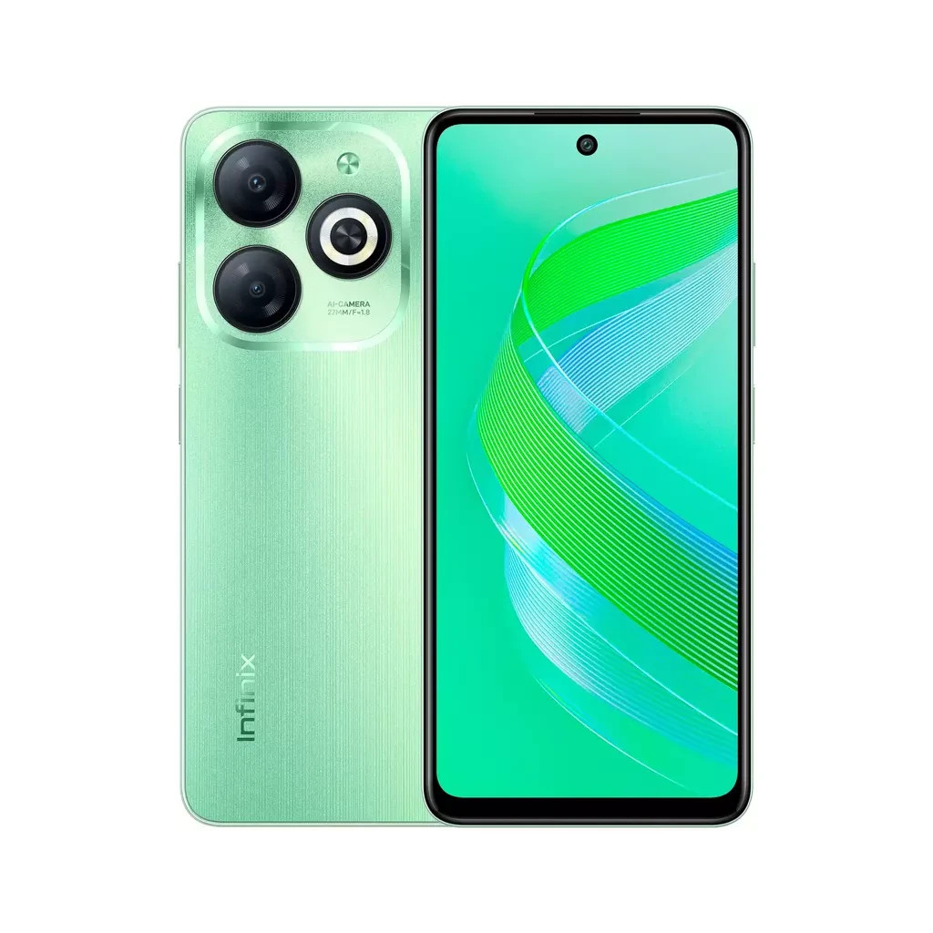 Мобільний телефон Infinix Smart 8 4/64Gb Crystal Green (4894947010439)