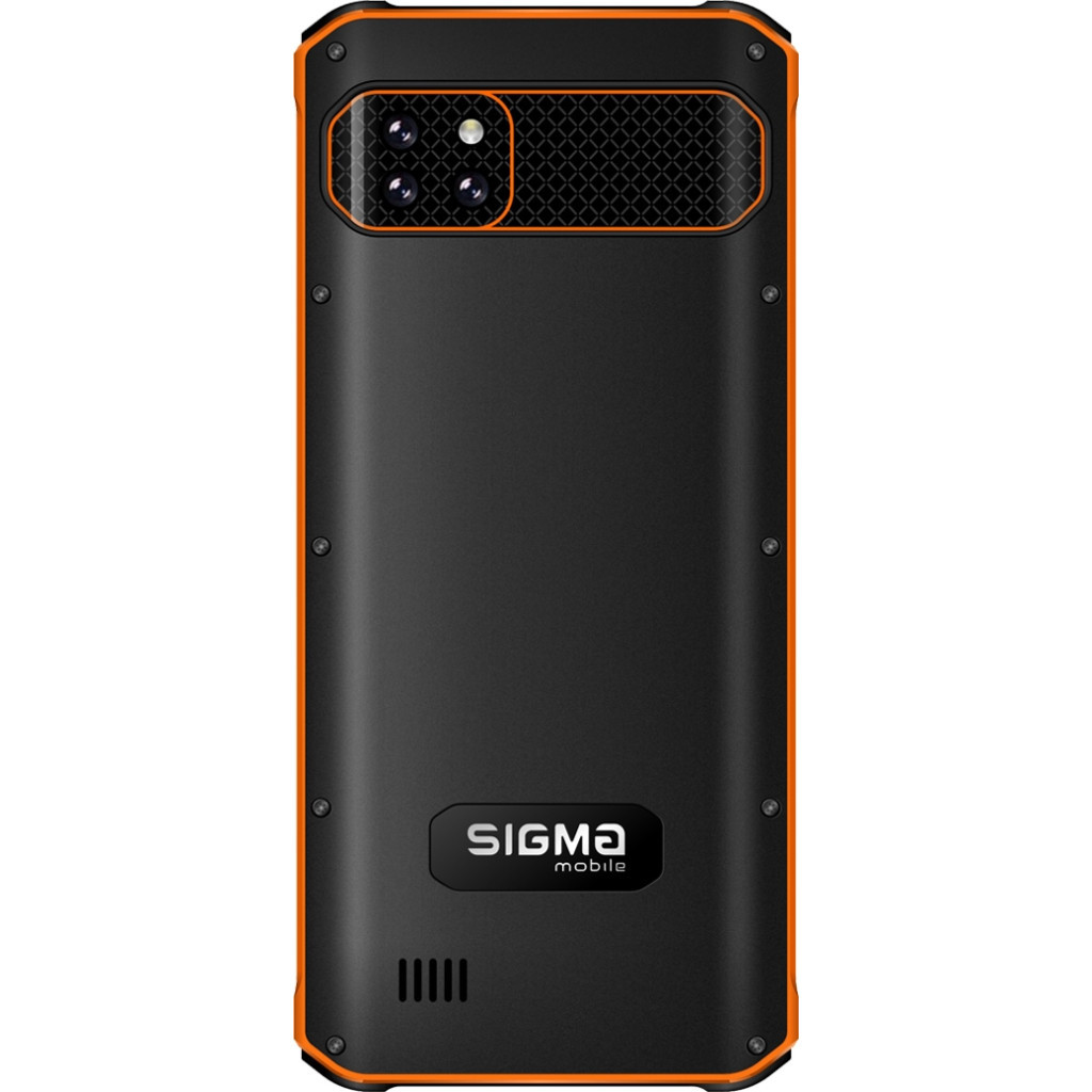 Мобільний телефон Sigma X-treme PQ56 Black Orange (4827798338025)