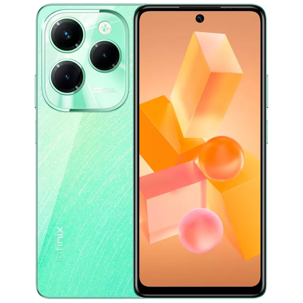 Мобільний телефон Infinix Hot 40 Pro 12/256Gb NFC Starfall Green (4894947019005)