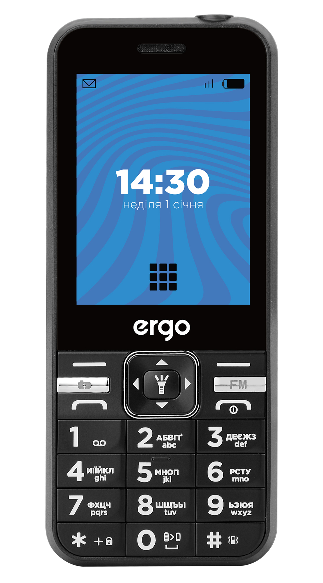 Мобільний телефон ERGO E281 Dual Sim Black