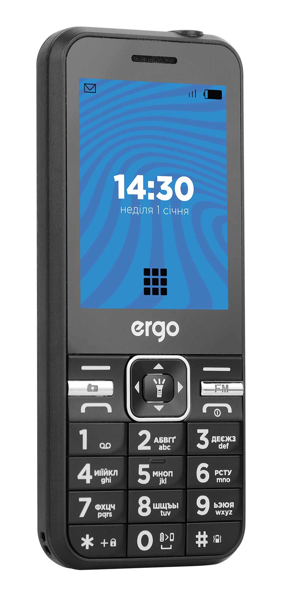 Мобільний телефон ERGO E281 Dual Sim Black