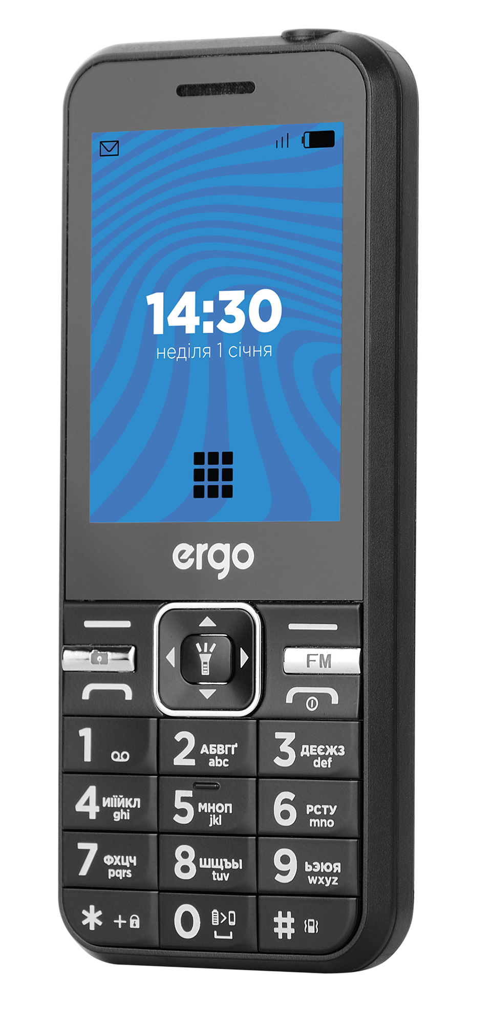 Мобільний телефон ERGO E281 Dual Sim Black