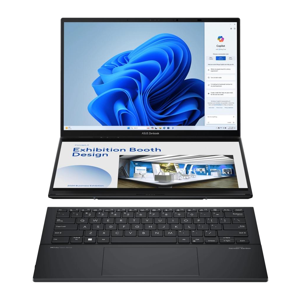 Ноутбук ASUS Zenbook DUO UX8406MA-QL405W (90NB12U1-M00NB0)