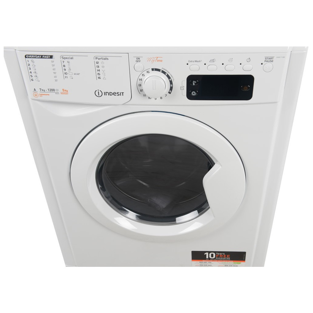 Пральна машина Indesit EWDE 71280 W EU (EWDE71280WEU)