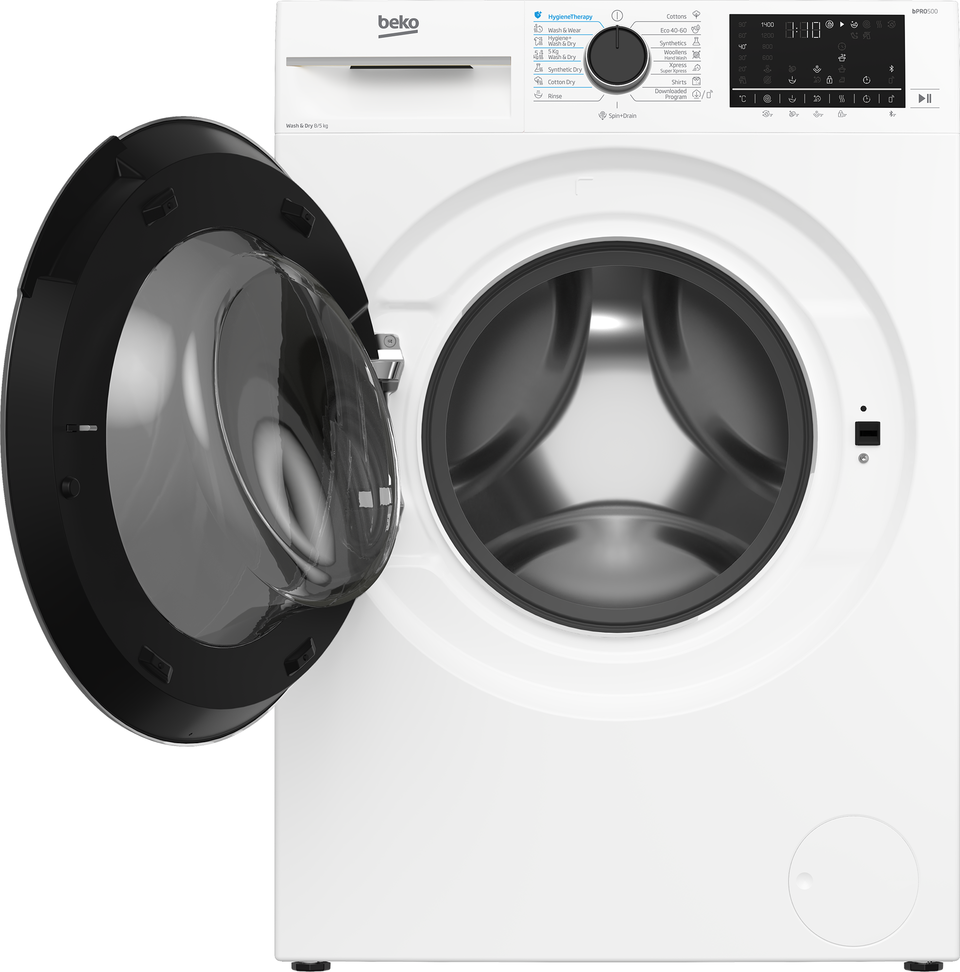 Прально-сушильна машина Beko B5DFT58447W