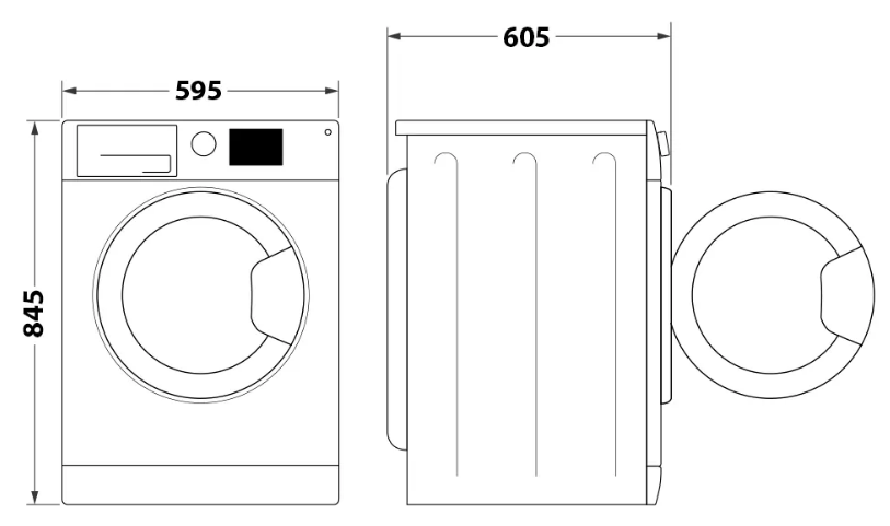 Пральна машина автоматична Whirlpool FFB 10469 BV UA