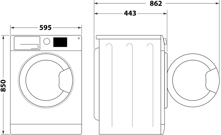 Пральна машина автоматична Indesit OMTWSE 61293 WK UA