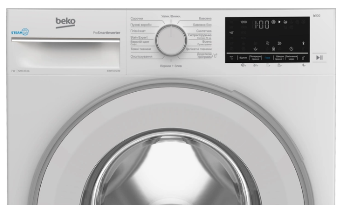 Пральна машина автоматична Beko B3WFU5723W