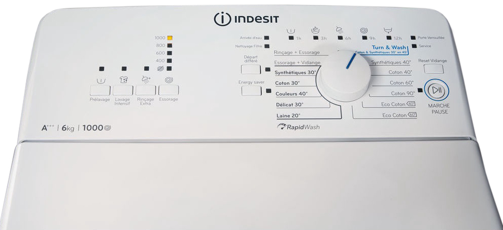 Пральна машина автоматична Indesit BTW A61053 (EU)