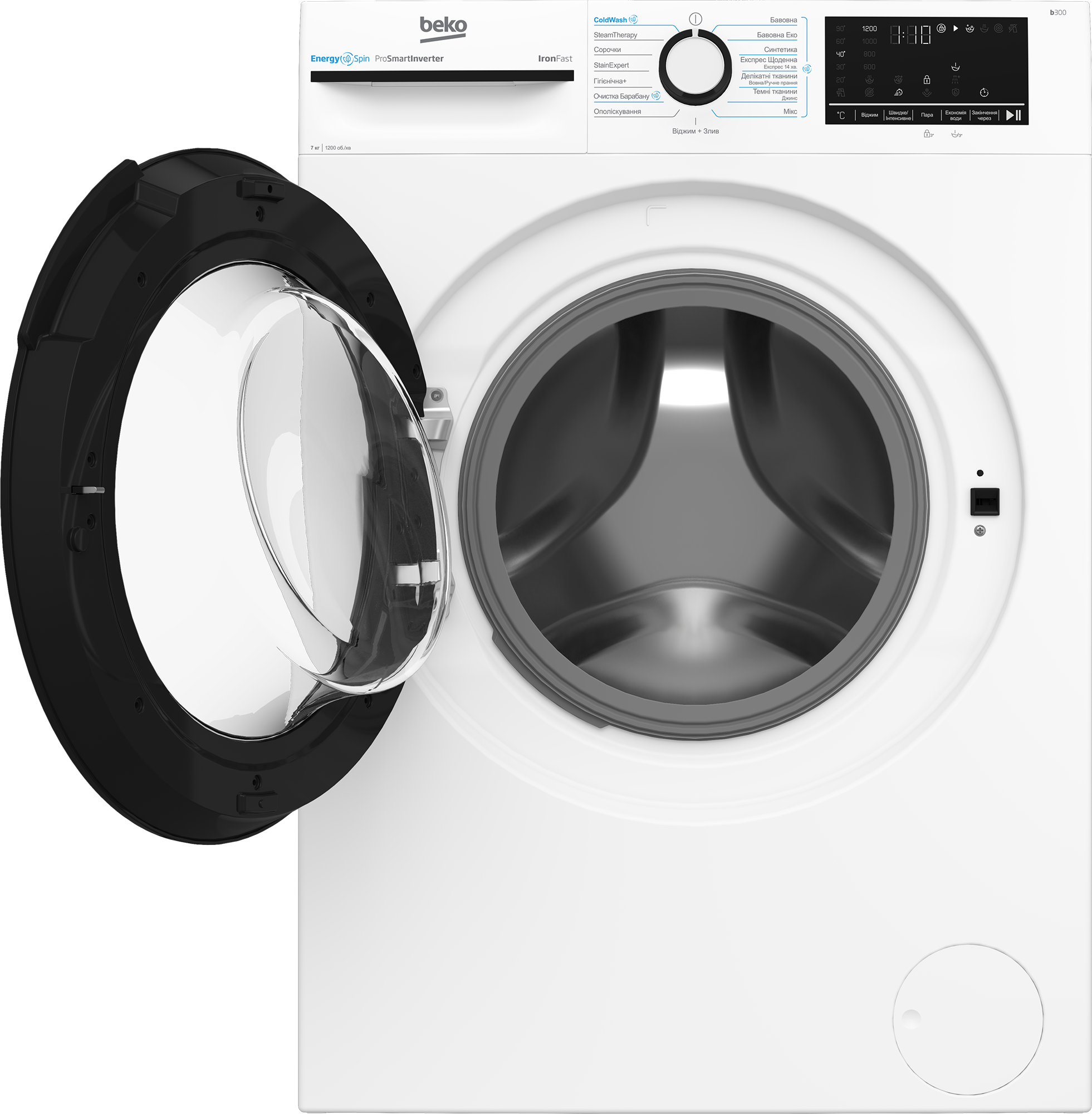 Пральна машина автоматична Beko BM3WFSU47235WB