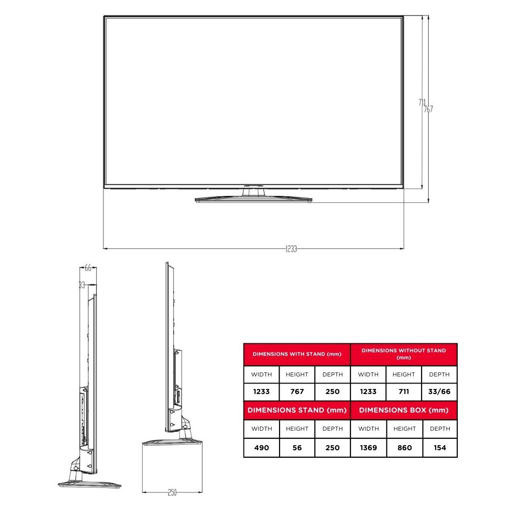 Телевізор AIWA QLED-855UHD-SLIM