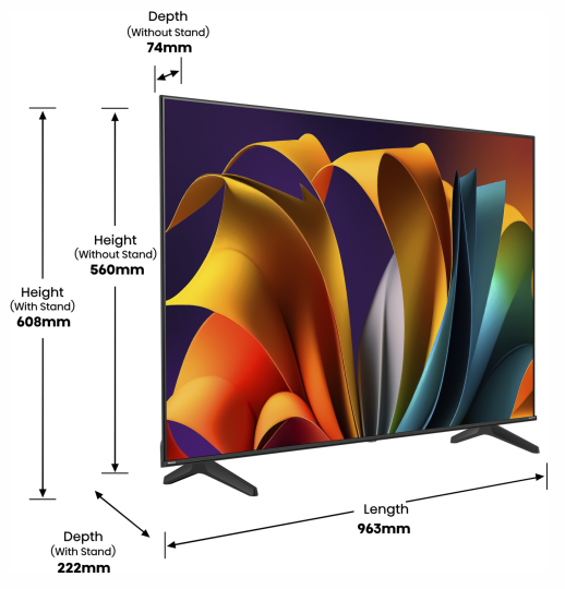 LED-телевізор Hisense 43A6N 