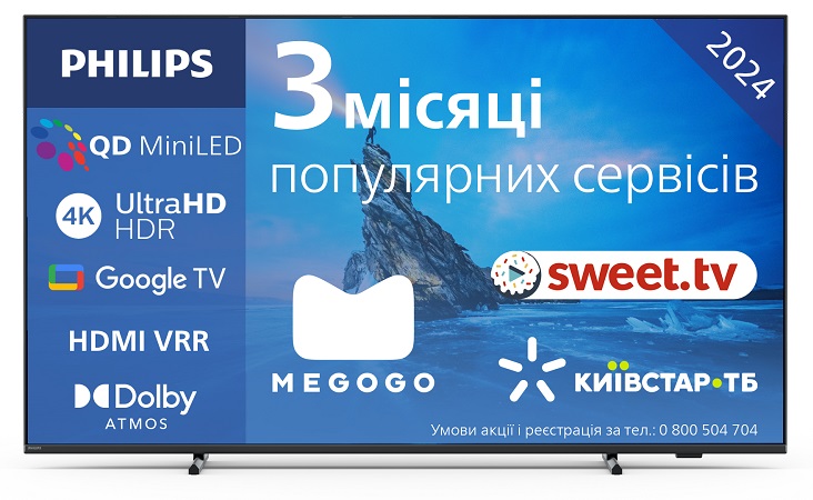 LED телевізор Philips 65PML8709/12