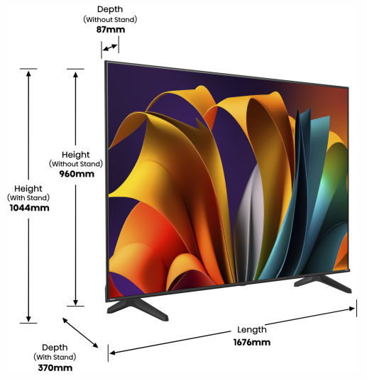 LED-телевізор Hisense 75A6N 