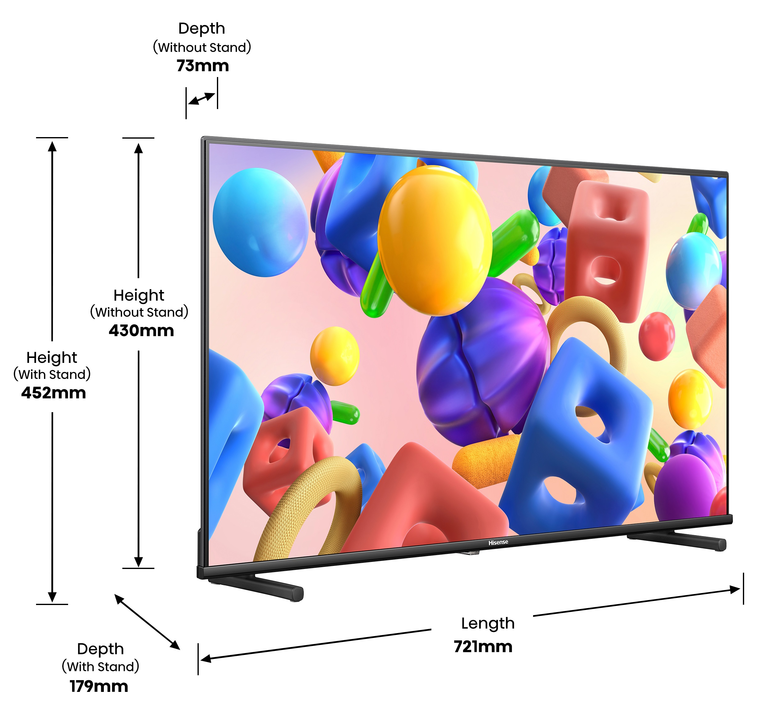 LED-телевізор Hisense 32A5KQ