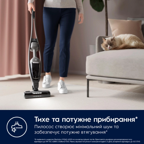 Акумуляторний пилосос Electrolux ES62CB25UG