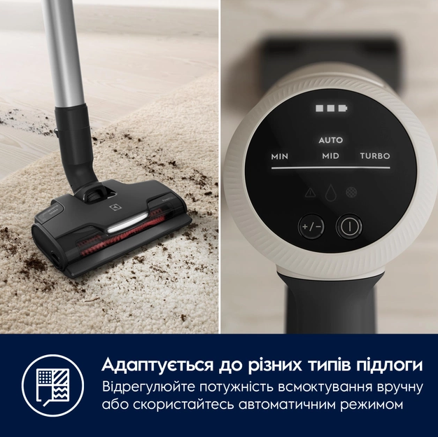 Акумуляторний пилосос Electrolux EP81HB25SH