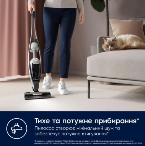 Акумуляторний пилосос Electrolux ES62HB25UV