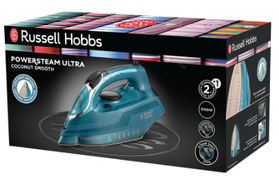 Праска Russell Hobbs 26340-56 Powersteam Ultra Coconut Smooth iron