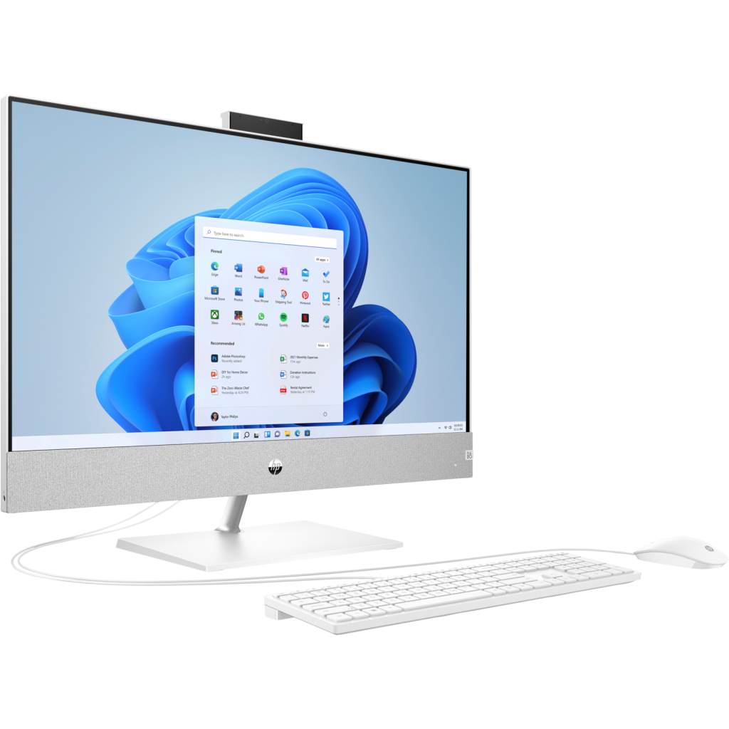 Комп'ютер HP Pavilion 27" AiO / i7-13700T, 16GB, F512GB, WiFi, кл+м (95Z27EA)